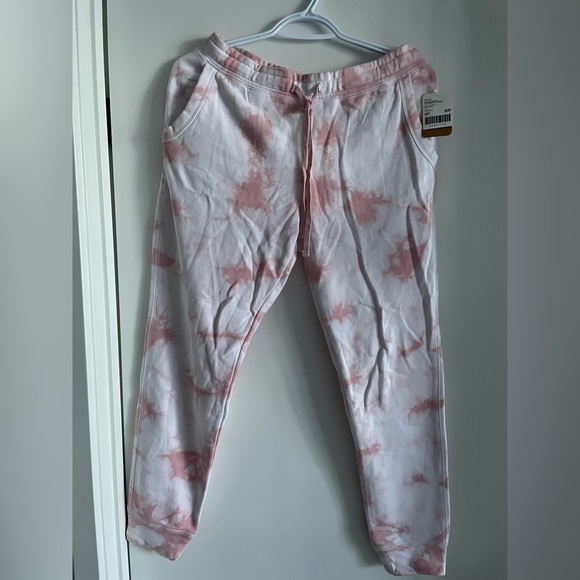 Roots Eramosa Pink Tie Dye Size S Sweatpants - Picture 2 of 4
